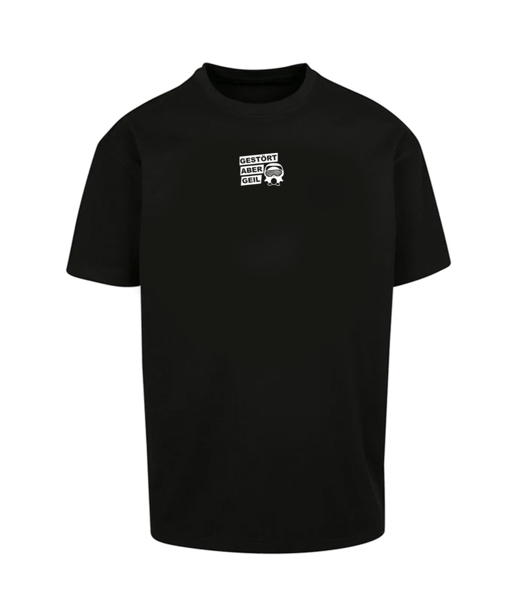 GaG T-Shirt Musik vom & für's Herz schwarz