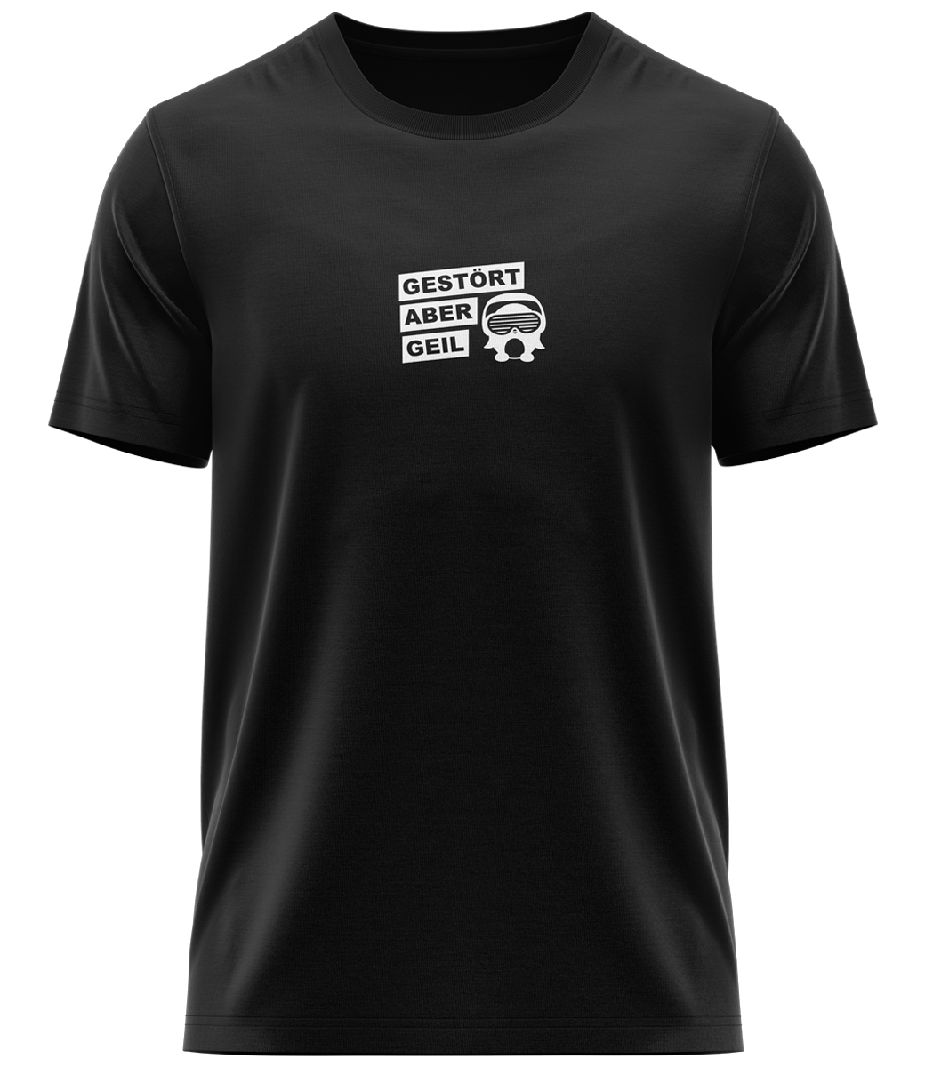 GaG T-Shirt Musik vom & für's Herz schwarz